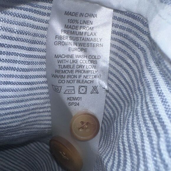 NWTs Quince 100% European Linen Blazer Size XL - Picture 7 of 7